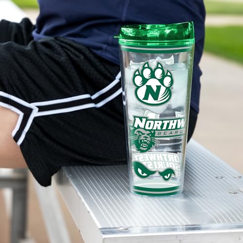 Image of Rico Industries NCAA College Double Wall Mayhem 16oz Or 20oz Tritan Tumbler W Lid