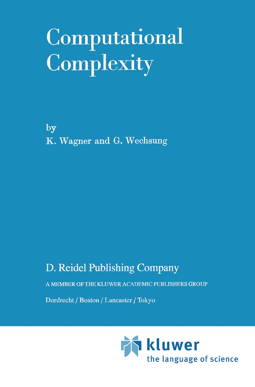 Buy Computational Complexity: 21 (East European Series) — BookShops.in