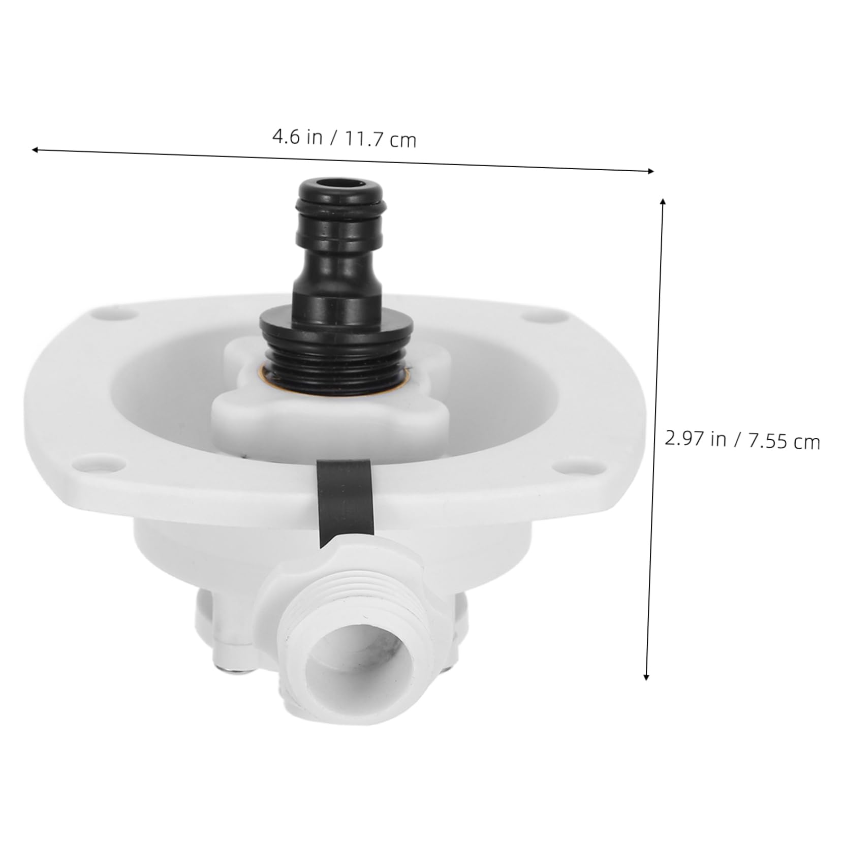 OUNONA 5piezas Tapón De Llenado De Agua Para Rv y Barco Accesorio Diseño Elegante Conexión Rápida Fácil Instalación Previene Filtraciones