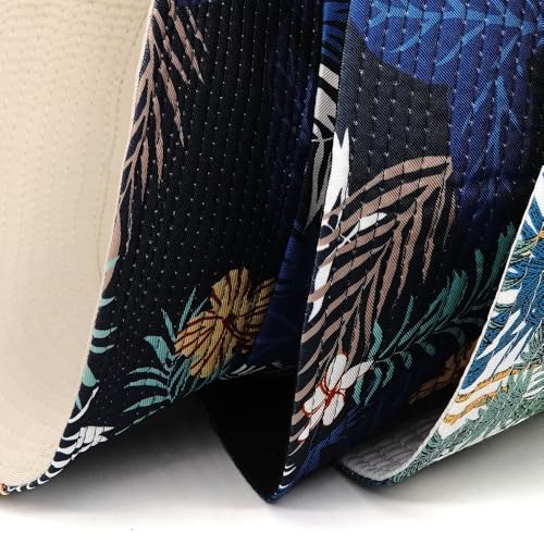 Image of Quanhaigou Bucket Hats Unisex Summer Travel Beach Fisherman Cap for Men Women Teens