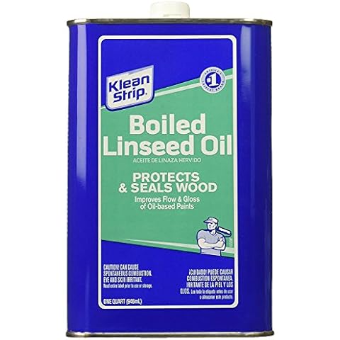 Klean-Strip Green QLO45 Boiled Linseed Oil, 1-Quart Cover
