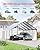 VEVOR Heavy Duty Metal Carport, 20 x 20 ft Outdoor Carport with Sturdy Frame & Roof, Car Garage Shade with Removable Sidewalls, Multi-Use Car Shelter for Pickup, Boat, Trucks & Tractors