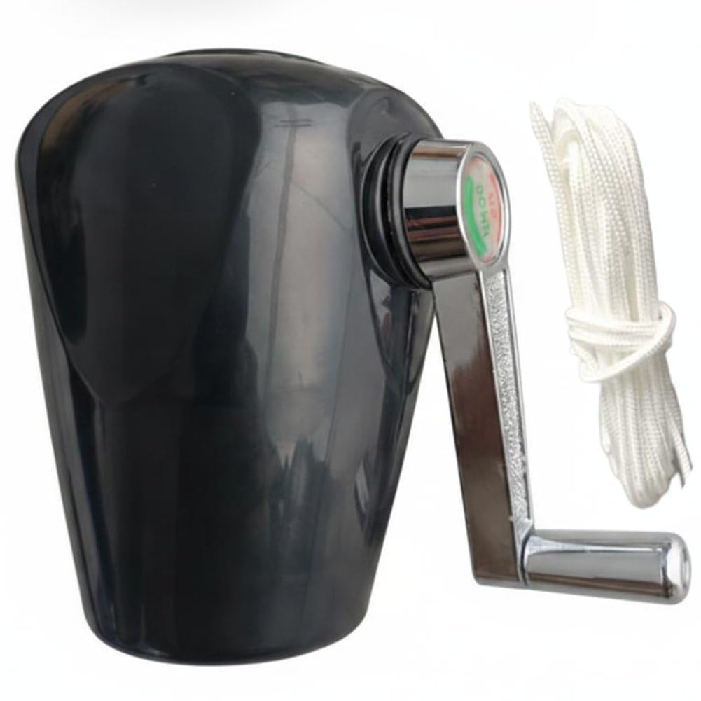 Casiler Metal Patio Umbrella Crank Replacement Handle, Parasol Spare Part for Balcony Courtyard Beach Outdoor Shade Repair