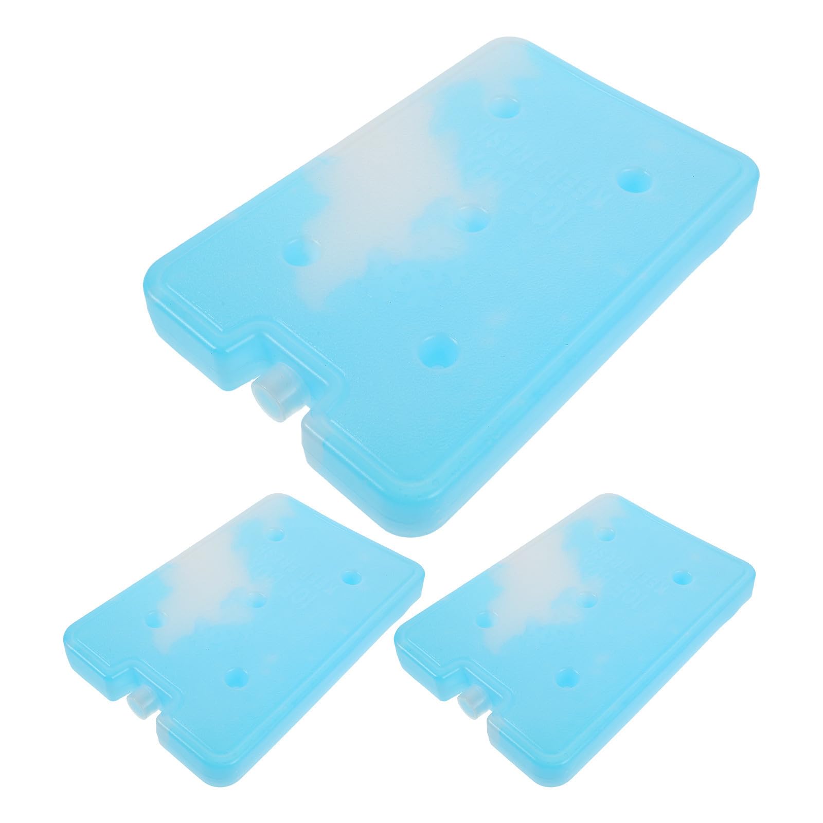 BESPORTBLE 3 Pièces Pack de Glace Réutilisable 605ml en Plastique