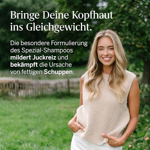 RAUSCH Spezial-Shampoo mit Weidenrinde 200 ml – milde Reinigung bei fettigen Schuppen & juckender Kopfhaut – vegan - ohne Silikone, hergestellt in der Schweiz mit Weidenrinden- & Thymian-Extrakt