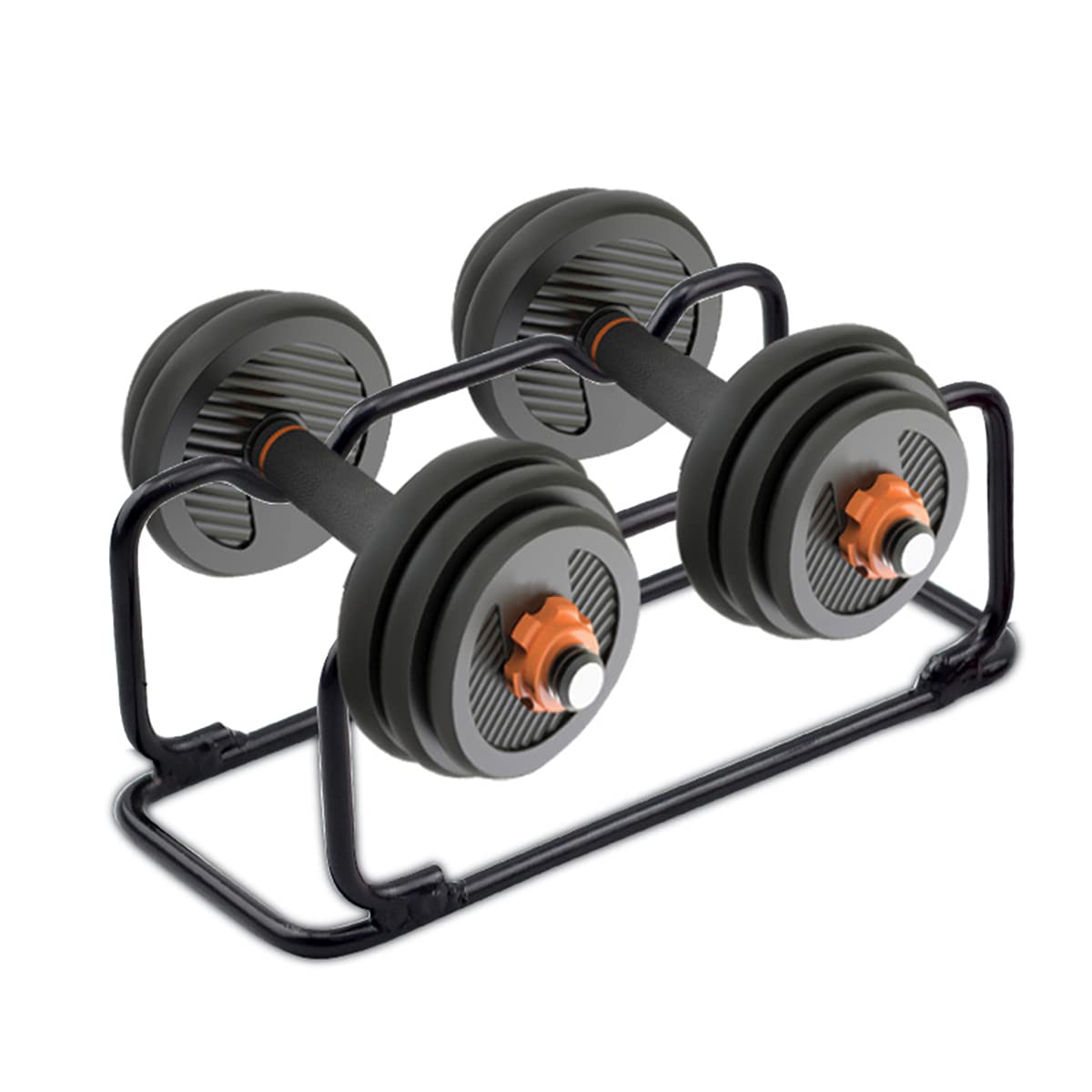 AXV Dumbbell Rack,Solid Steel Make,660LB Capacity,Portable Multifunction Household Small Dumbbell Rack for Home Gym, Dumbbell Weight Rack Storage Stand(Rack only, Dumbbells not Included)