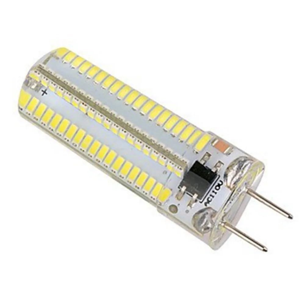 NXCVBNKZJ KJXP Lighting, Pack of 50, LED Corn Bulbs AC220V E14/G4/G9 5W LED Bi-pin Lights 152leds-SMD3014 Warm White/Cool White Bulbs(Cold White,G4)