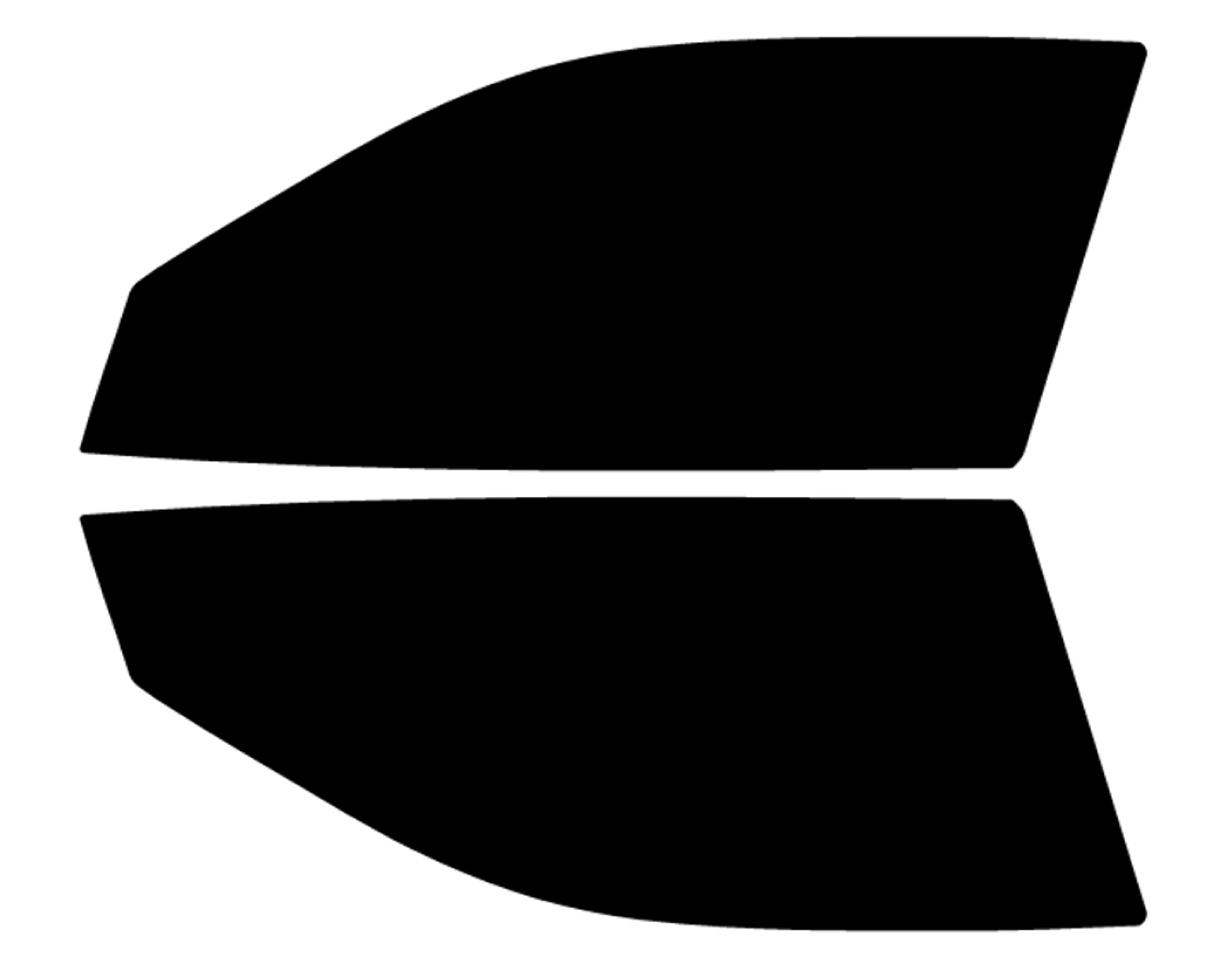 True Line Automotive Precut Window Tint Kit Nano Compatible with Dodge Charger Sedan 2015-2022 5% Fronts Only