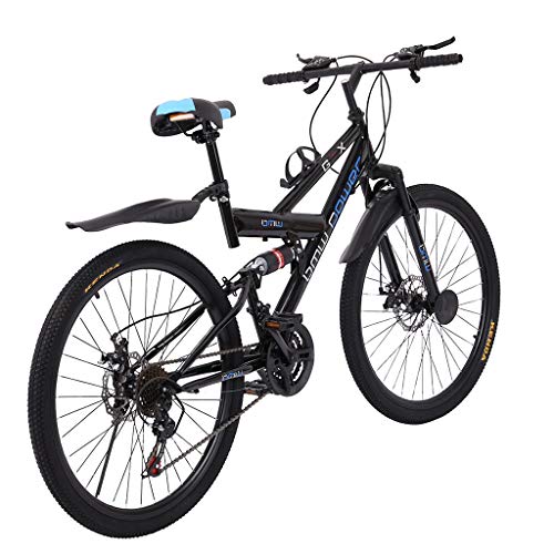 image for MTFITNESS 2021 New 26 Inch Adult Mountain Bikes Carbon Steel 21 Speed 
