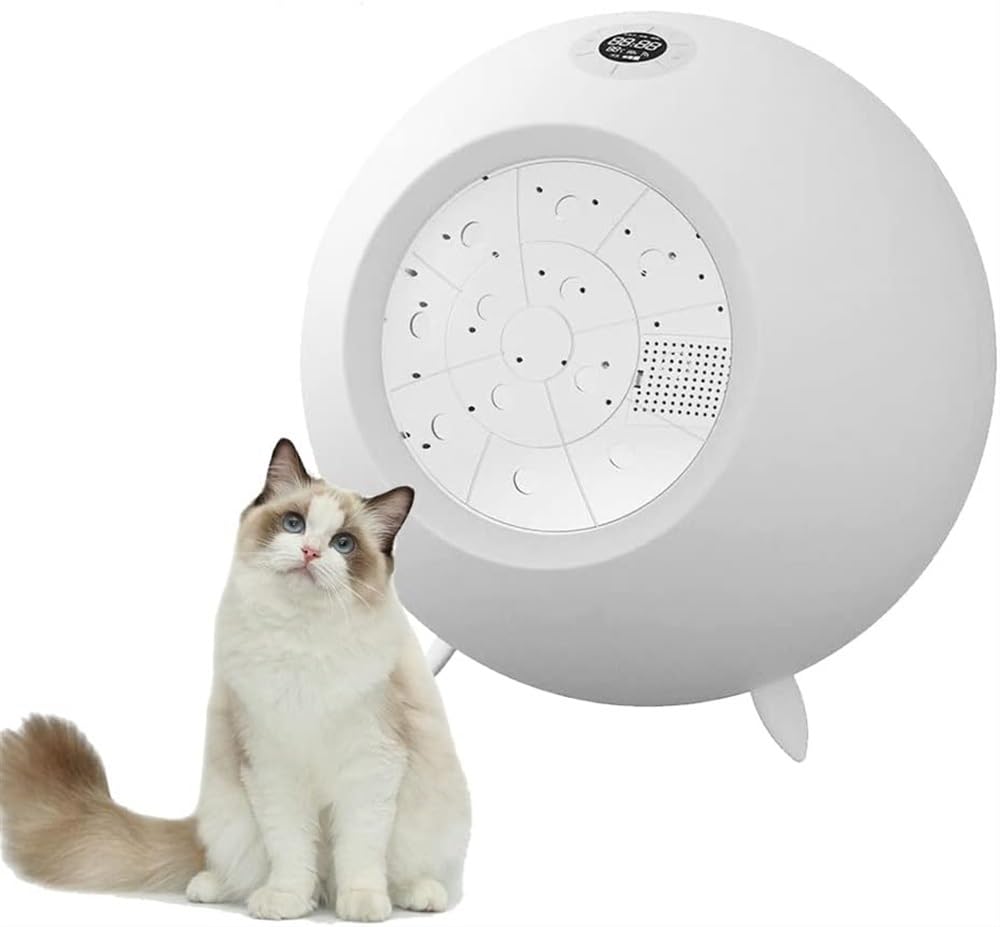 Secador Inteligente for Mascotas Secador De Pelo for Mascotas De 54 L Con Control De Aplicación Remota, Módulo WIFI Incorporado, Reducción De Ruido De Graves, Control Preciso De Temperatura Secador fo
