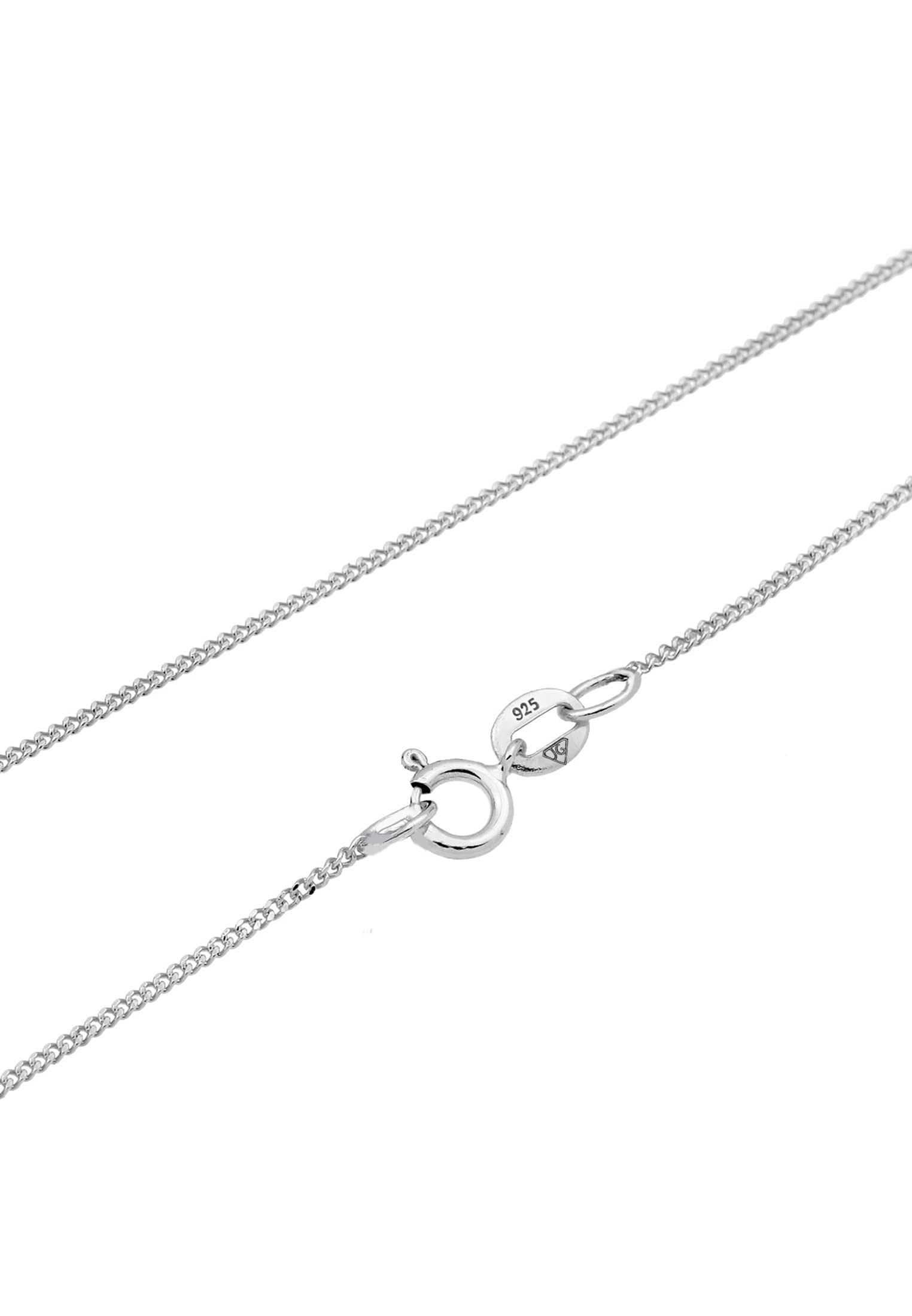 Elli Halskette Damen Plättchen Anhänger Stern mit Zirkonia Kristallen