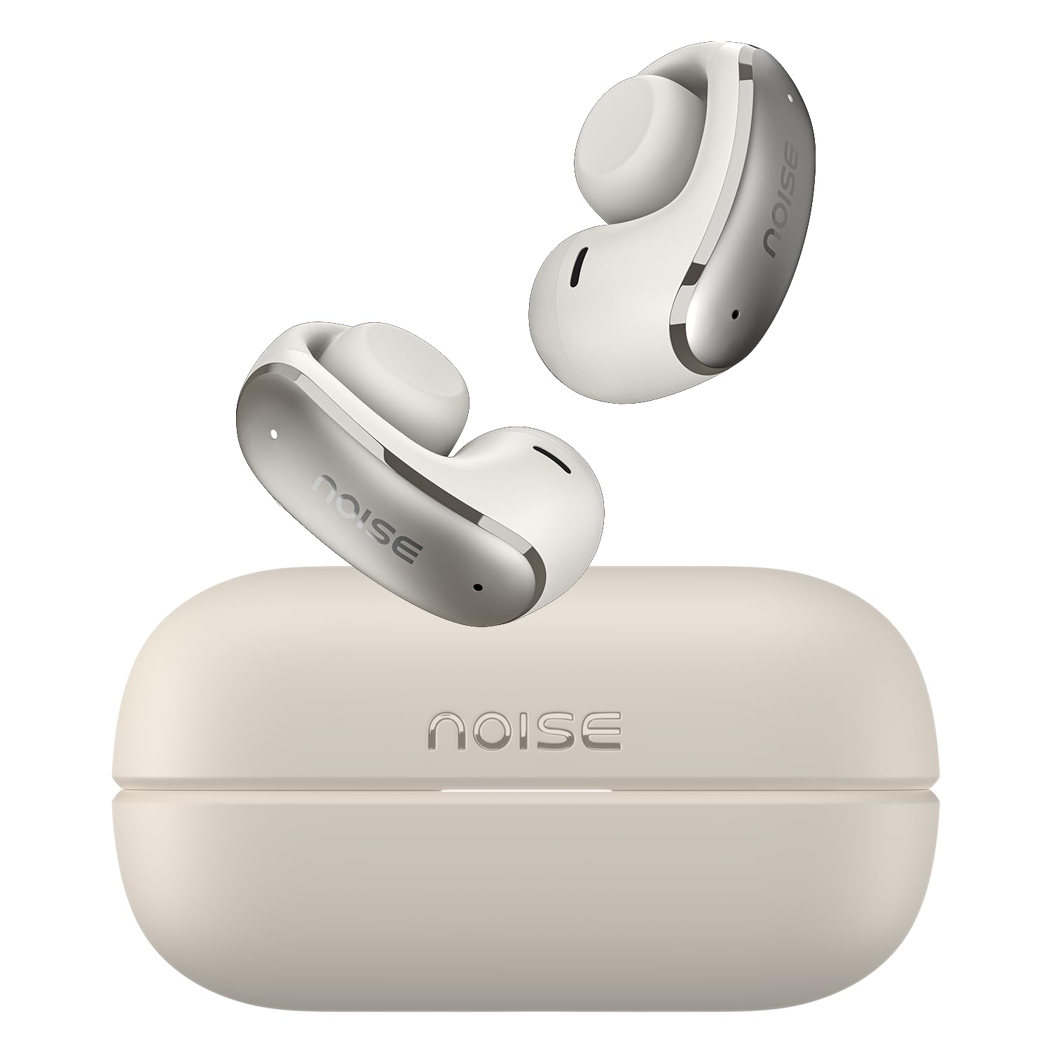 Noise Alt Clip Wireless Open-Ear Earbuds (2026), Hi-Res LHDC Audio, AI-Powered, App Support, Up to 35H Playtime, Secure Clip Design, Quad mic ENC, BTv6.0 (Chosen Taupe)-image-35