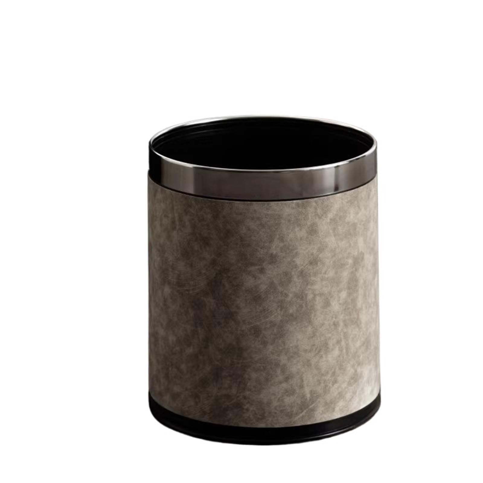 ZYYANSHOP Trash Cans Household Living Room Bedroom Office Dedicated Trash Bin Available In Three Colors Wastebasket Garbage(Gris)