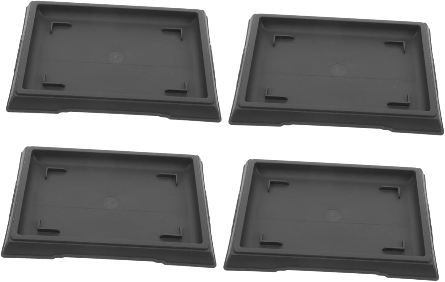 Mipcase 20pcs Heavy Duty Plastic Plant Saucers Drip Trays for Potted Plants Multi-use Design for Flower Pots Easy to Clean and Maintain