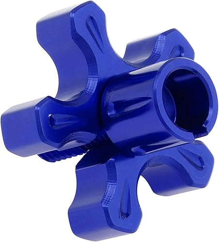 Miniatura 6 de M8 - Ajustador de cable de embrague de freno de motocicleta, tornillos ranurados de aluminio CNC para bicicleta deportiva AR125LC  EN500  GPX250 ATC