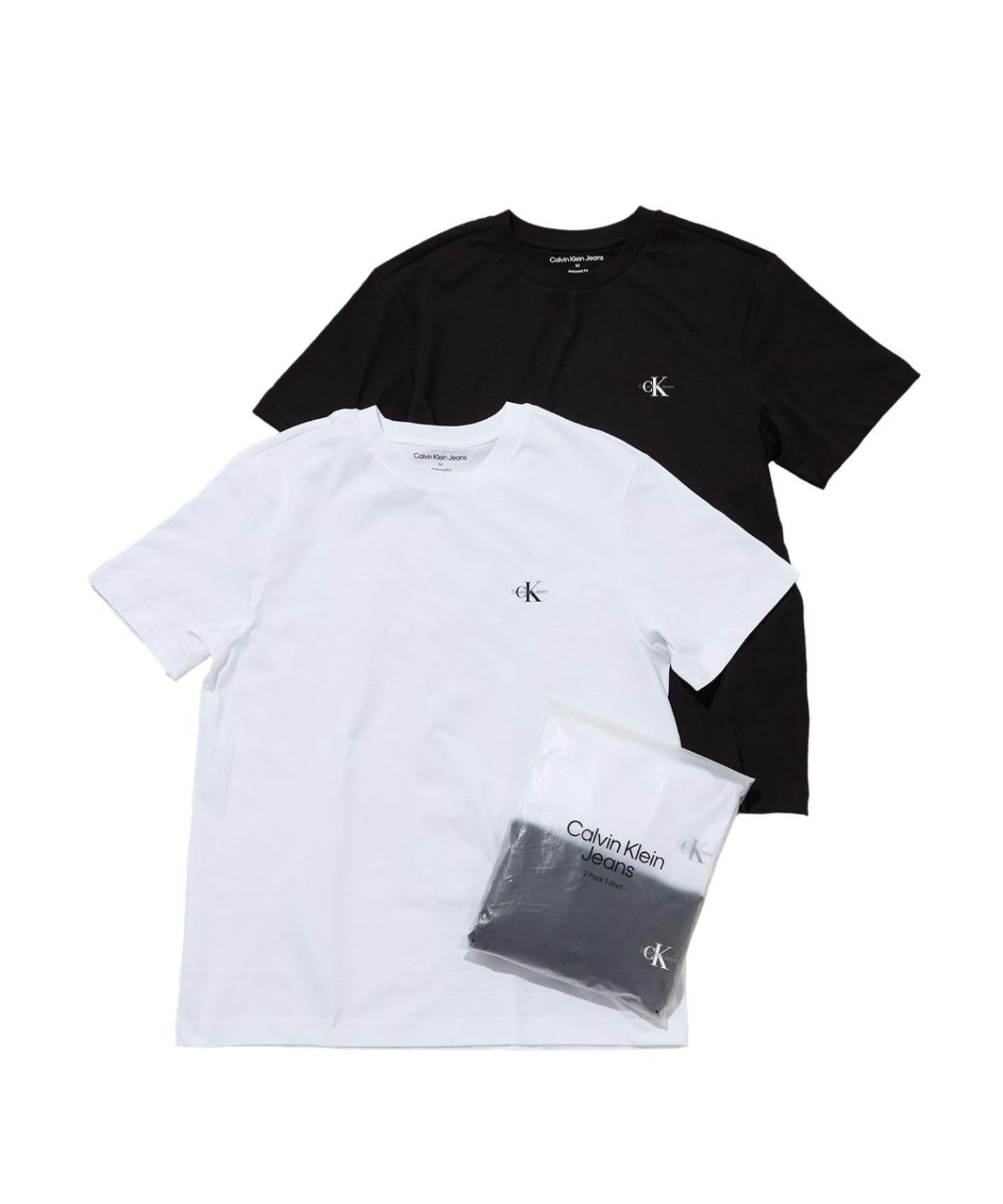 Amazon.co.jp: [カルバン クライン] 【ブランド公式】 2枚セット ユニ