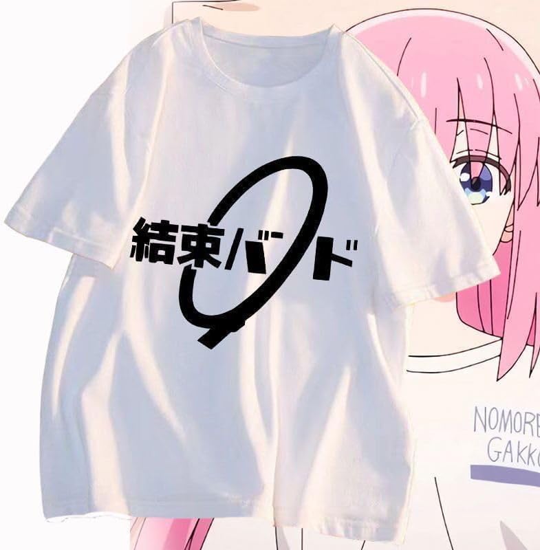 ぼっちざろっく展　Tシャツ　 後藤ひとり　結束バンドKESSOKUBAND 後藤ひとり フルカラーTシャツ [ぼっち・ざ・ろっく！] | 二次元