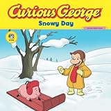 Curious George Snowy Day (CGTV): A Winter and Holiday Book for Kids – An Illustrated Tale about Skiing, Sledding, and Rescuing a Pig
