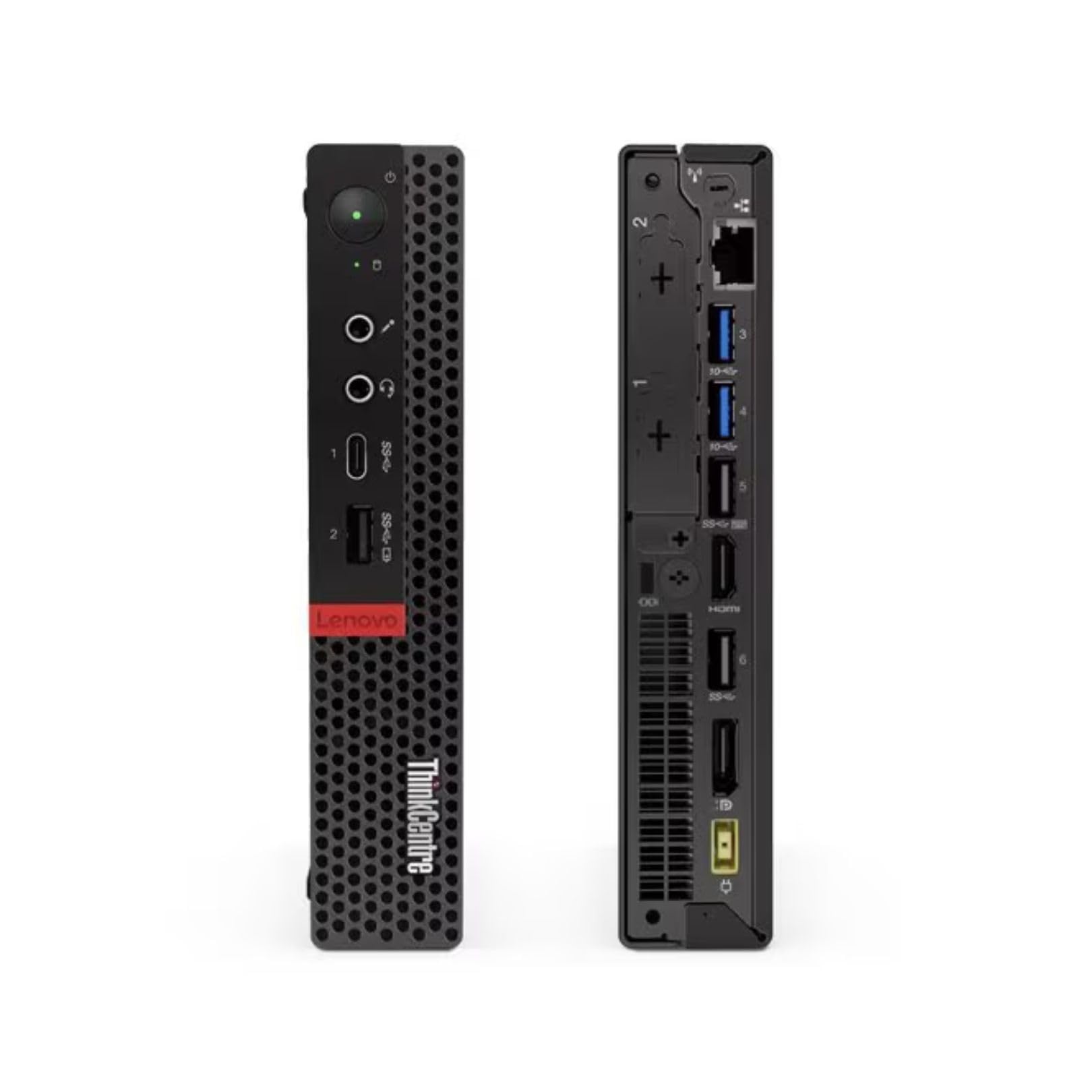 Lenovo ThinkCentre Tiny Desktop PC Completo | Mini Computer | Core i5, 16GB RAM, 512GB SSD | WiFi, Bluetooth, Windows 11 Pro | Office 2021 (Ricondizionato) (Pc+32+Tast)