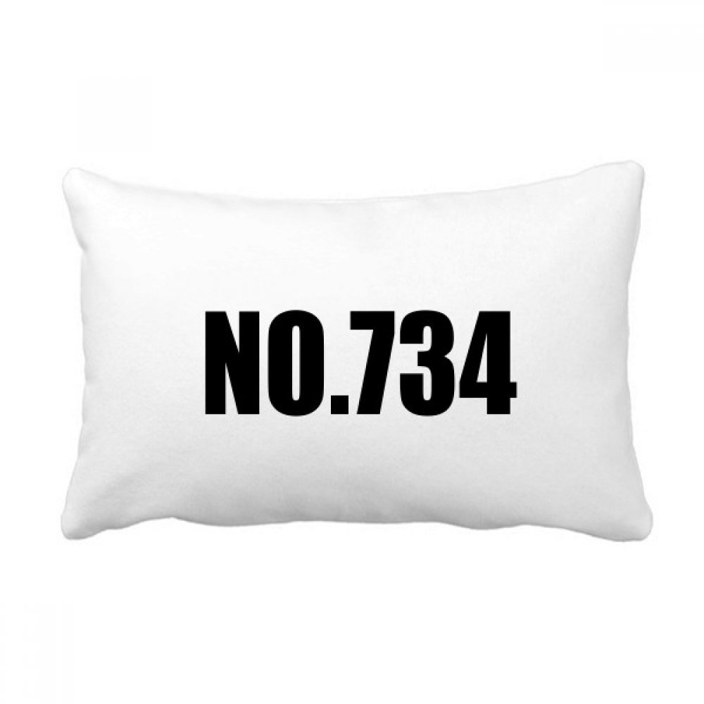 Coussin lombaire n°734 multicolore de 16x24 pouces pour la décoration de canapé