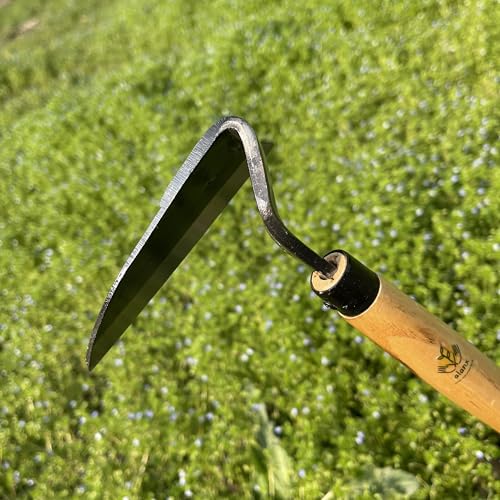 Herramienta de Jardín Hoja Curvada de 12 Pulgadas con Mango de Madera miniatura 6