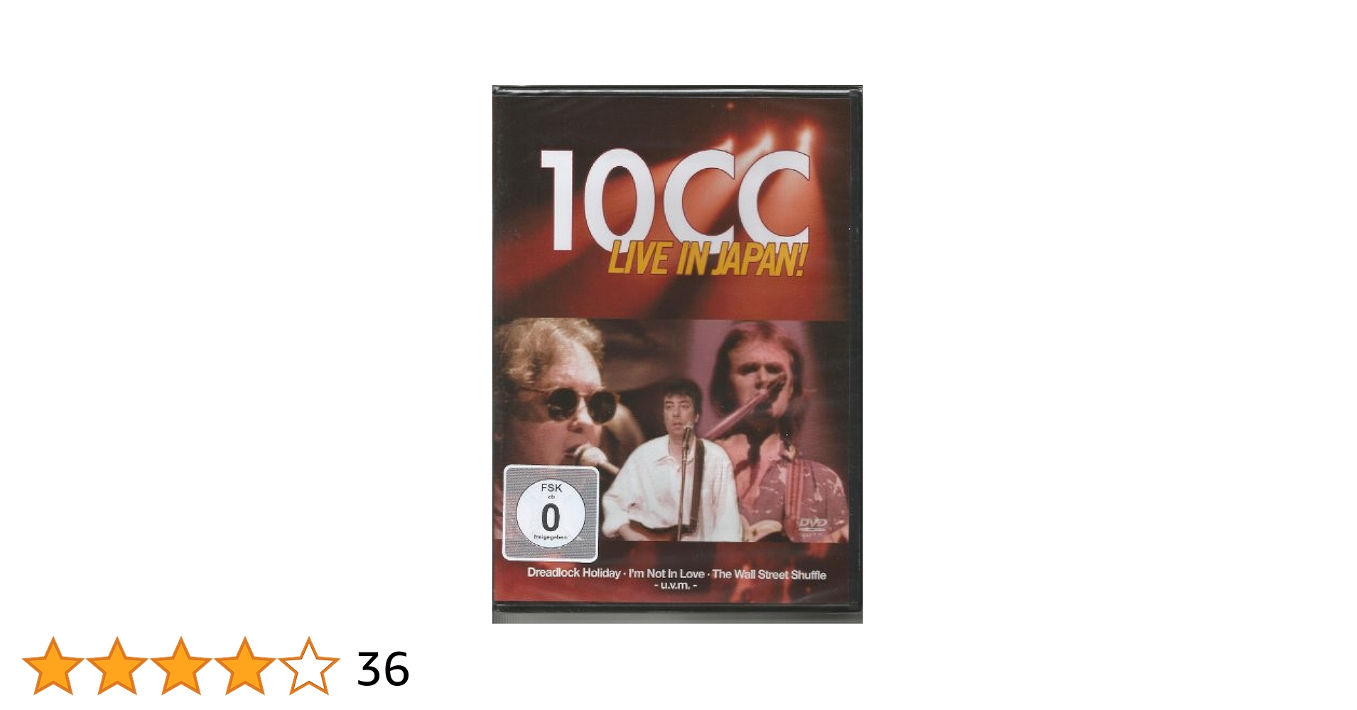 (未使用･未開封品)１０ＣＣ　ＬＩＶＥ　ＩＮ　ＪＡＰＡＮ Amazon.co.jp: 10CC - Live In Japan [DVD] : DVD