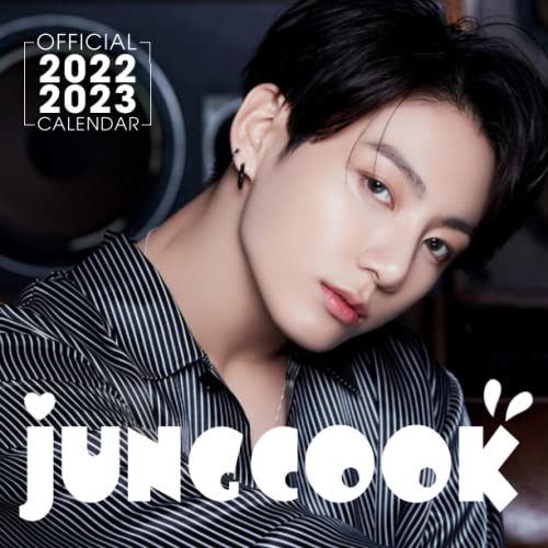 JungKook BTS 2022 Calendar: JungKook BTS 2022 OFFICIAL Planner with Monthly Tabs and Notes Section. JungKook BTS Monthly Square Calendar with 18 Exclusive Photos