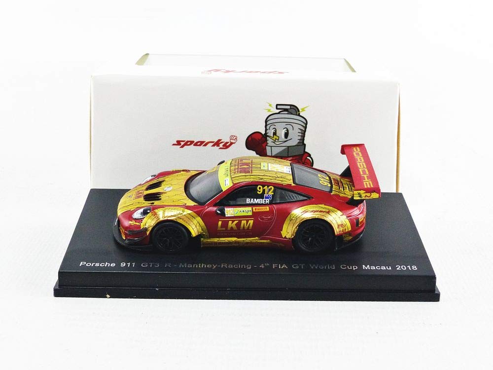 Amazon.com: Spark Y126 Collectible Miniature Car - Yellow/Red