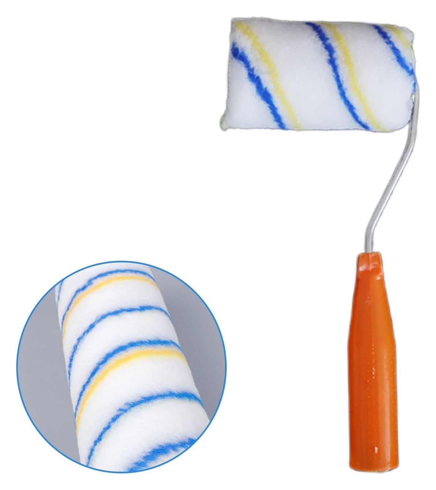 Wałek malarski, wałek do malowania wzorów, profesjonalny, pędzel krawędzi, wielofunkcyjny ścian i sufitów w domu(4 inch)