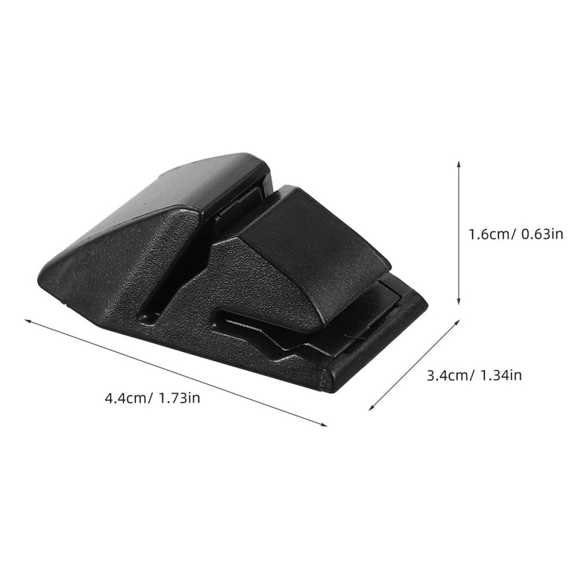 Clip de Carte pour Voiture, Présentoir Compact ABS Noir pour Tableau
