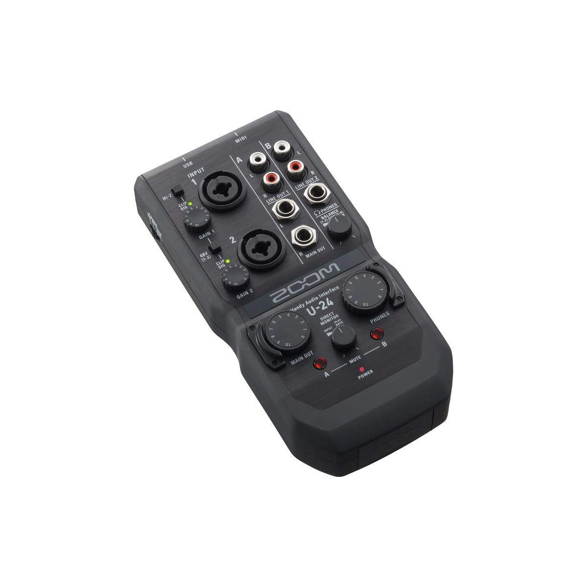 Amazon.co.jp: Zoom U-24チャンネルオーディオインターフェース