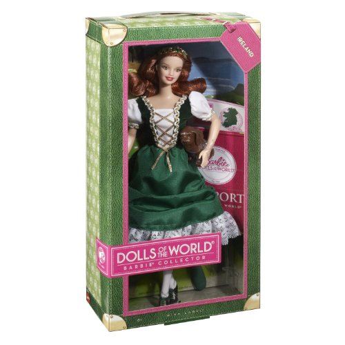Barbie Ireland Traditional Green Dress