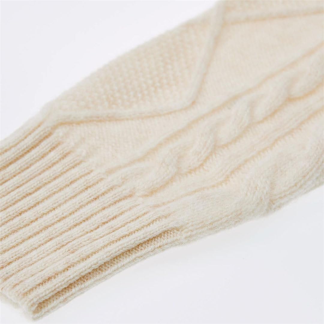 Damen Langarm Rollkragen Kaschmir Pullover Strickpullover Pullover Tops