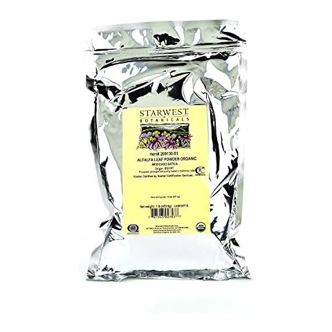 Starwest Botanicals Organic Egyptian Alfalfa Leaf Powder Cover
