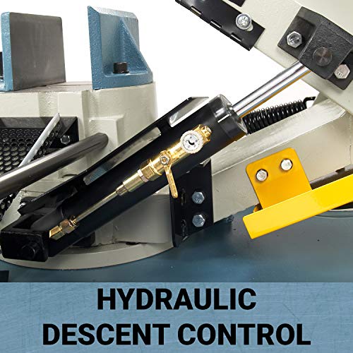 Baileigh BS-712MS Horizontal and Vertical Band Saw, 1-Phase 110/220V, 1hp Motor - Thumbnail 3