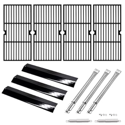 Grill Parts for Oklahoma Joes Longhorn Combo 3-Burner Charcoal Gas Smoker Grill 15202029 12201767 14201767 18202083 16202046, for Oklahoma Joes Grill Parts, for Oklahoma Joes Smoker Parts