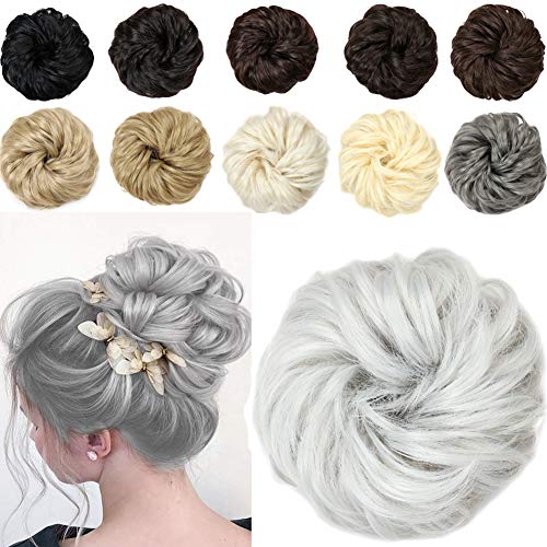 MayShow Messy Bun Hair Piece Extensions Ponytail Hair Scrunchies Hairpieces Synthetic Ponytail for Women (1001A#)