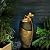 Tankana Large Jar Water Fountain Zen Feature - Outdoor Garden Indoor Floor Standing Fountains Waterfall with LED Light & Pump for Home Decor Office Yard Patio Pool Deck Porch, Goldish-Bronze
