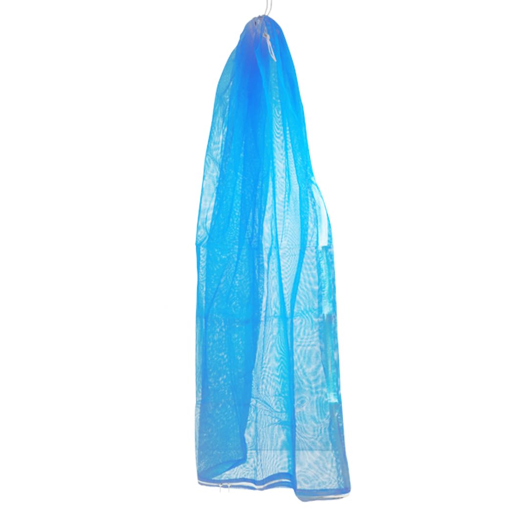 Mosquito Protection Net for Baby Cradles Upto 0 to 3 Years (Blue)-image-18