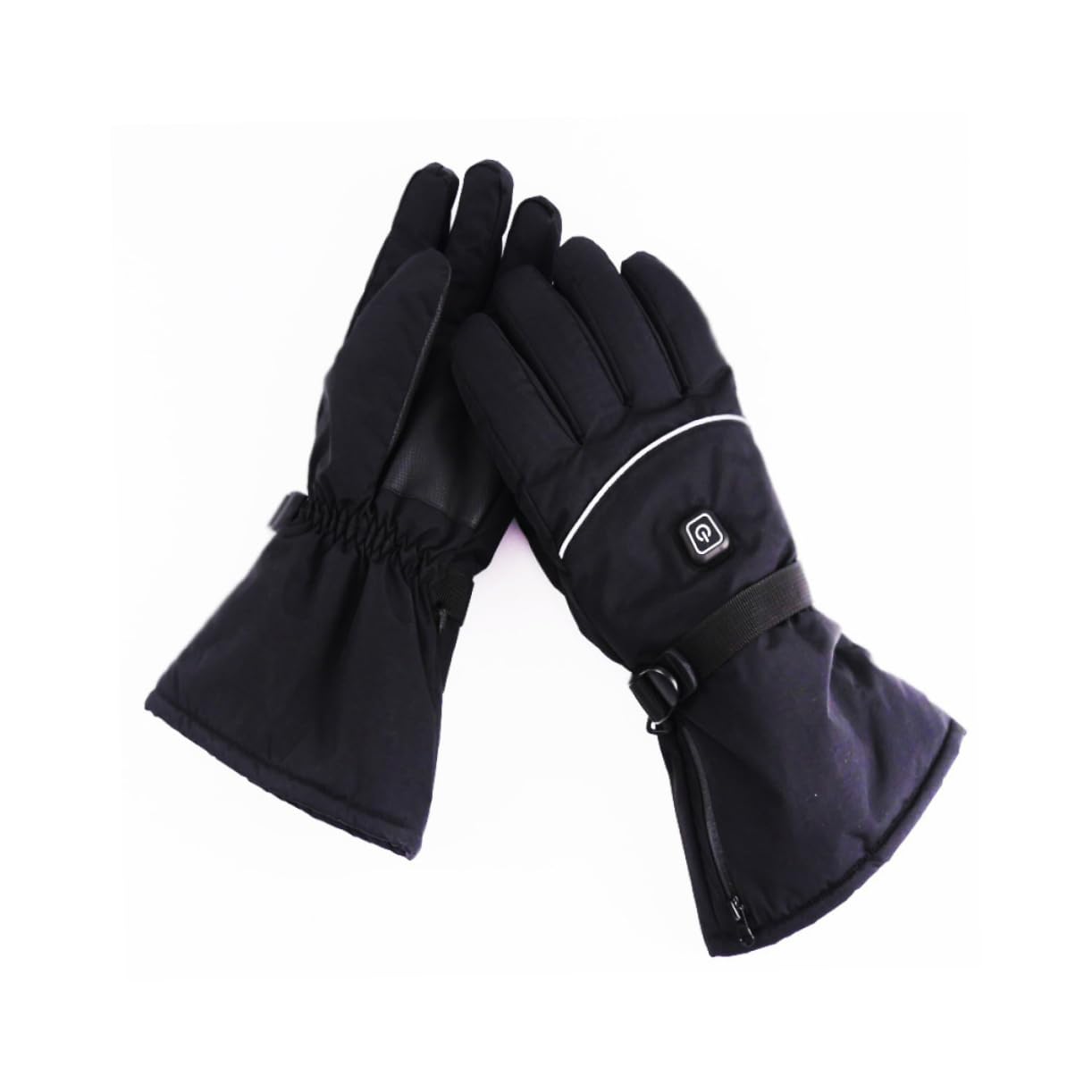 BESTonZON 1Pair Winter Electric Heating Gloves Battery Charging Thermal Gloves for Outdoor Sports Skiing Riding More Soft with Heating Wire Not Including Battery