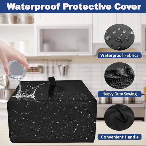 Image of Cover for Inoviva Frozen Drink & Slushie Machine, Slushie Machine Cover Compatible with INOVIVA Slushy Machine for Home S1.0 68 oz, Waterproof Heavy-duty Thickened Cover Case with Handle