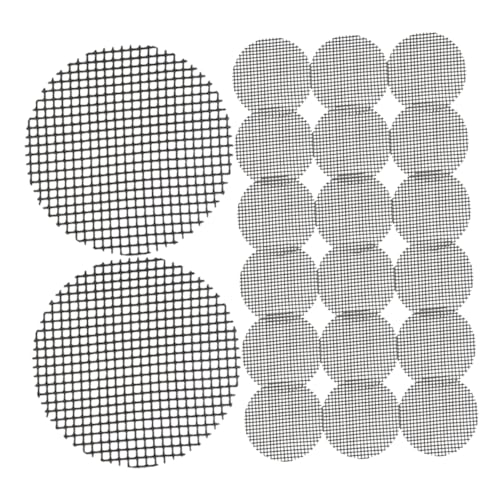 Levemolo Bonsai Pot Mats 20pcs Flower Pot Hole Mesh Mats Flowerpot Pads Base Pad for Ceramic Basin Plant Pot Cushions