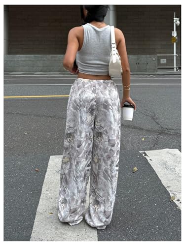 Women's Baggy Sweatpants Drawstring Waist Wide Leg Pants Athletic Running Track Sweat Pants Joggers3