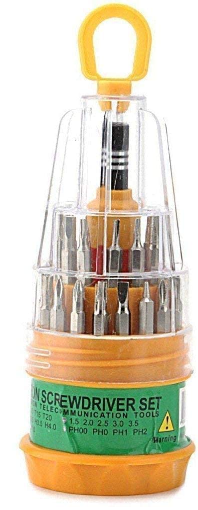 32 In 1 Screw Driver Toolkit - Multi function Universal Magnetic Screwdriver Toolkit For Laptops And Mobiles, Screwdriver Tool Set Tool Kit for Mobile, Laptop Repairing & Repair Tool Kit (B0BT97TLRH) Amazon Price History, Amazon Price Tracker