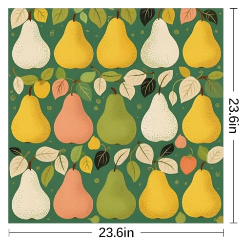 Silk Like Head Scarf Hair Scarf for Women Square Neck Scarves for Hair Wrapping Bag Decor 23.6 Inches2