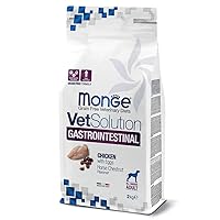 Monge Dog Vetsolution Cibo Secco per Cani, Gastrointestinal gusto Pollo e Uova