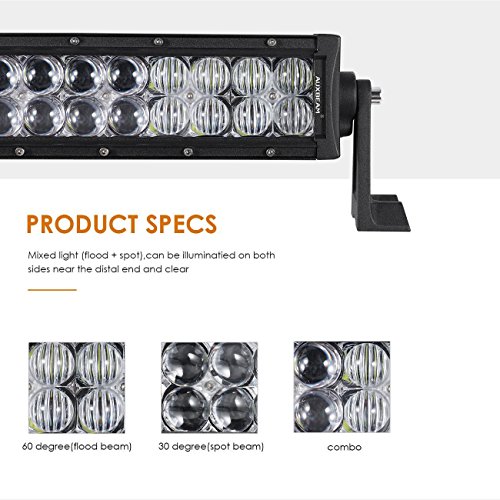image for Auxbeam LED Light Bar 52 Inch 300W Off-Road Driving Lights Spot Flood 