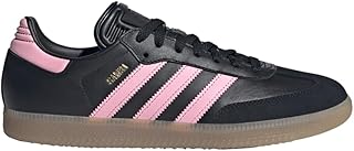 adidas Mens Samba Inter Miami Lace Up Sneakers Shoes Casual - Black, Pink - Size 9 M