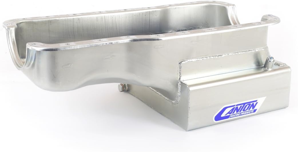 Canton Racing Products "15-680S Oil Pan (351W Front Sump 12" Wide 14 GA), 1 Pack"