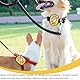 AOEVUIR 1 Pcs Hunde-ID-Tags Hundepatch Nicht Streicheln Haustier Sozialer Kennzeichnungsaufkleber Hunde-Halsband Aufkleber Warnung Leine Aufkleber Stoff